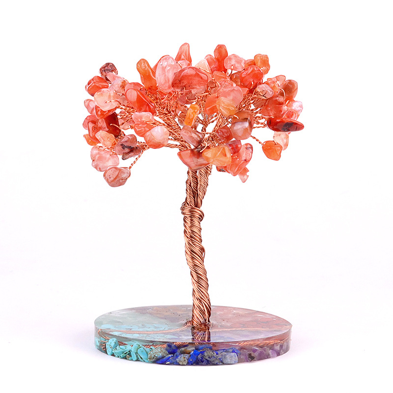 Crystal Gem Tree Carving,100g
