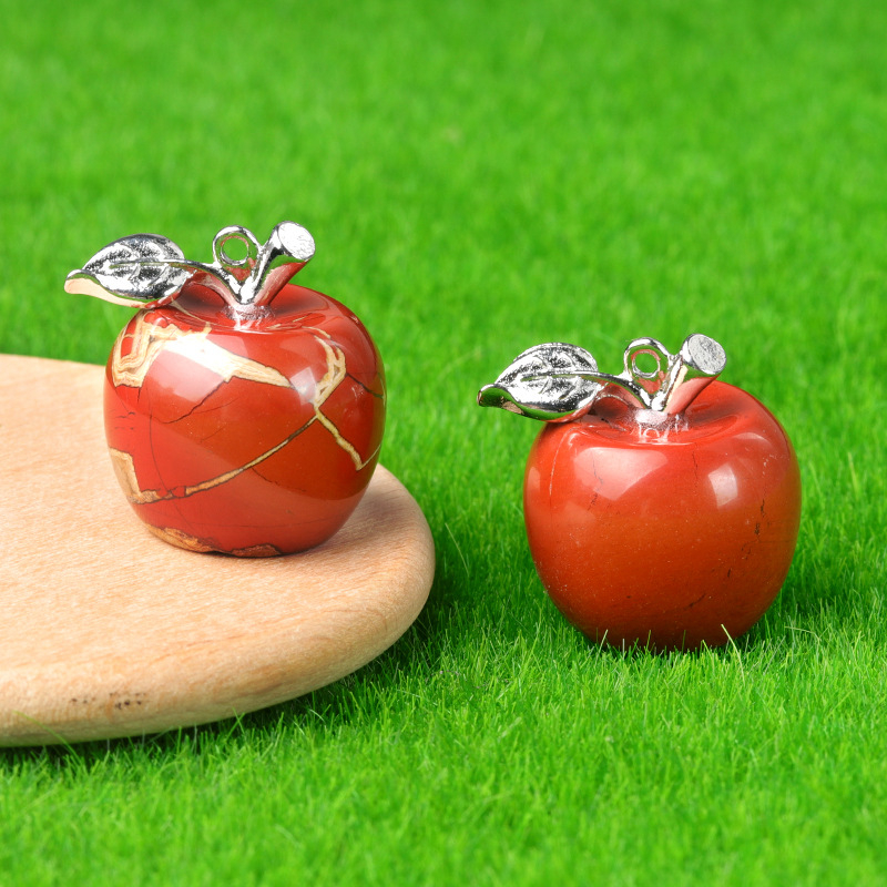 Crystal Mini Apple Pendant 20mm