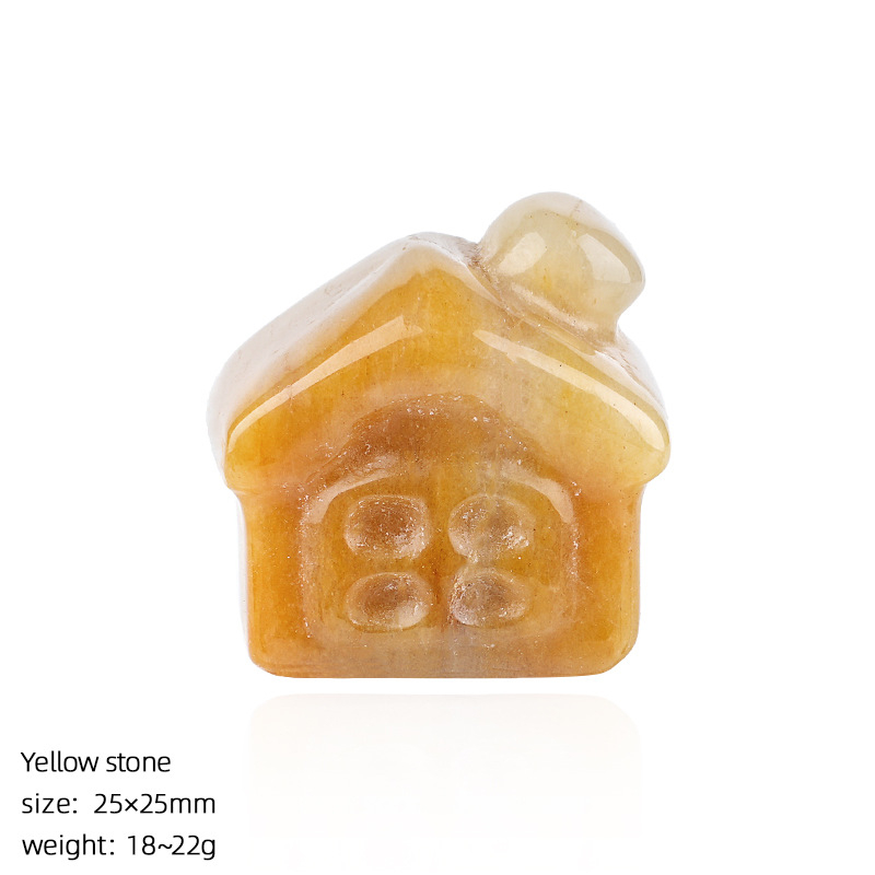 Crystal Mini House Christmas DIY Desktop Carvings
