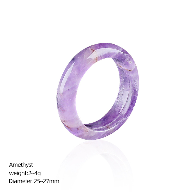 Crystal rings