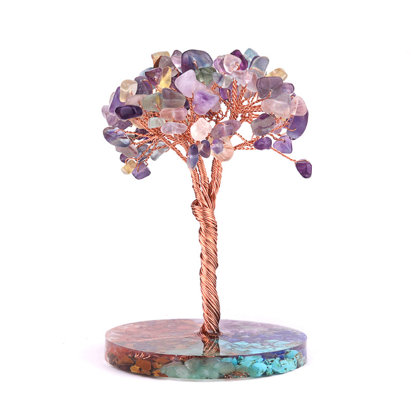 Crystal Gem Tree Carving,100g