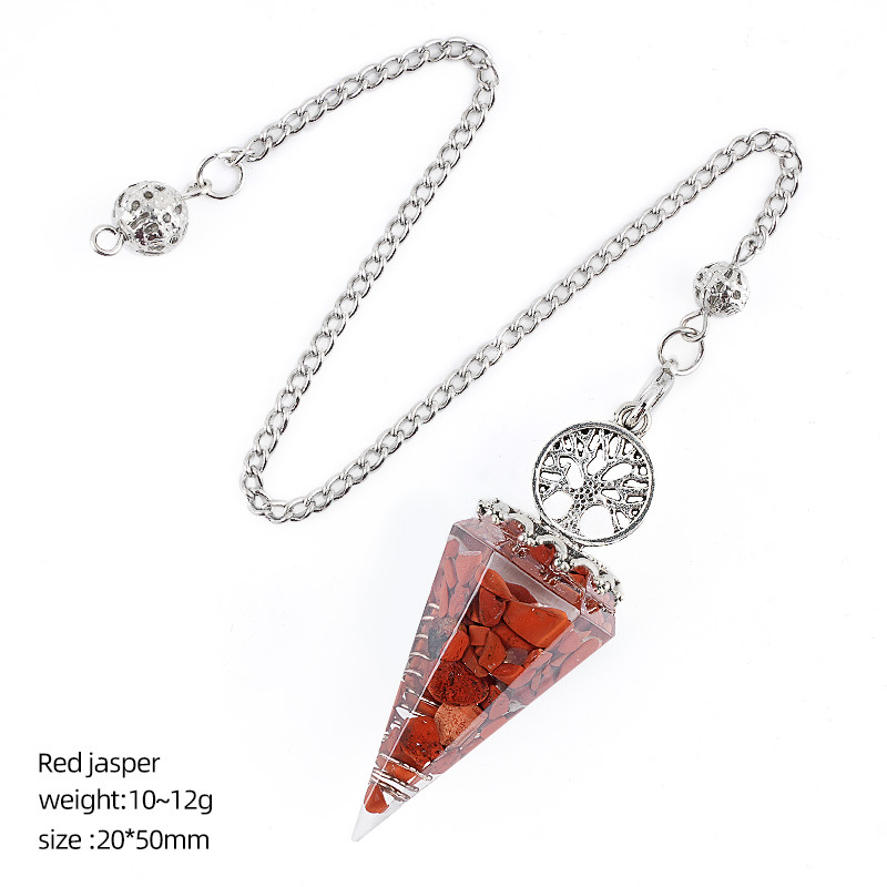 Natural Crystal Pendulum Pendant,12g