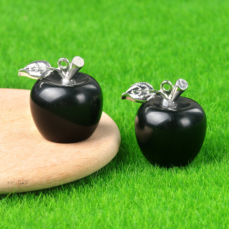 Crystal Mini Apple Pendant 20mm