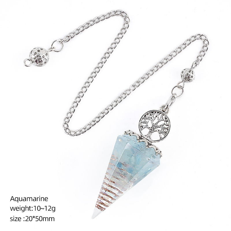Natural Crystal Pendulum Pendant,12g