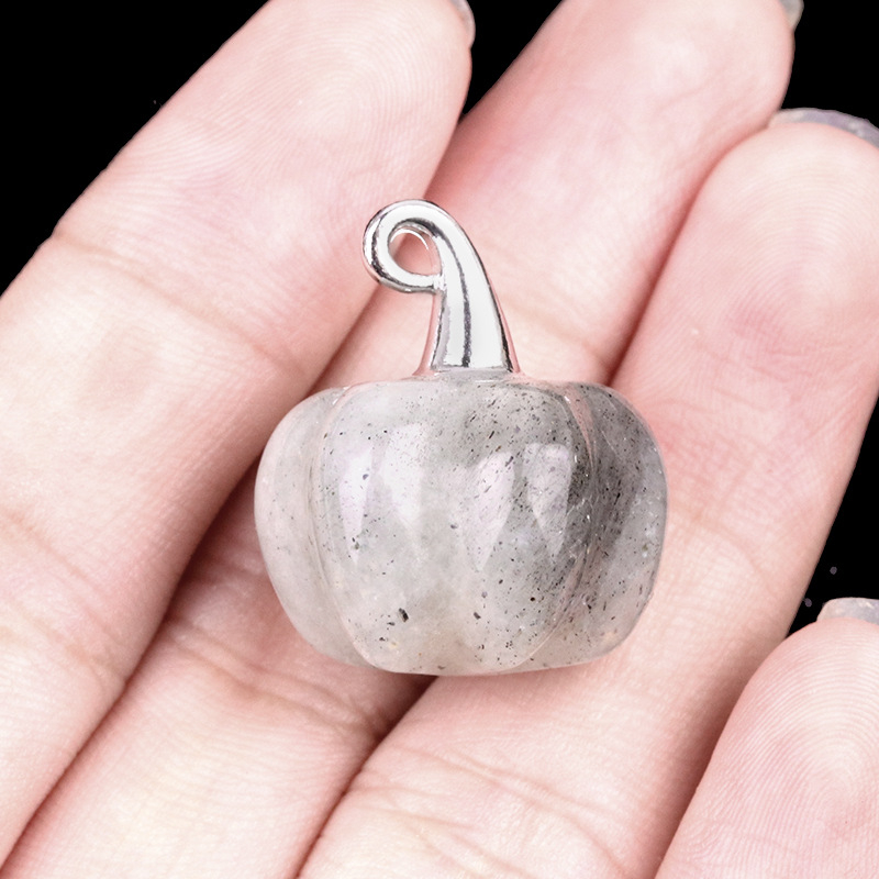 Crystal Wizard Hat Pumpkin Pendant Halloween Decor 20mm