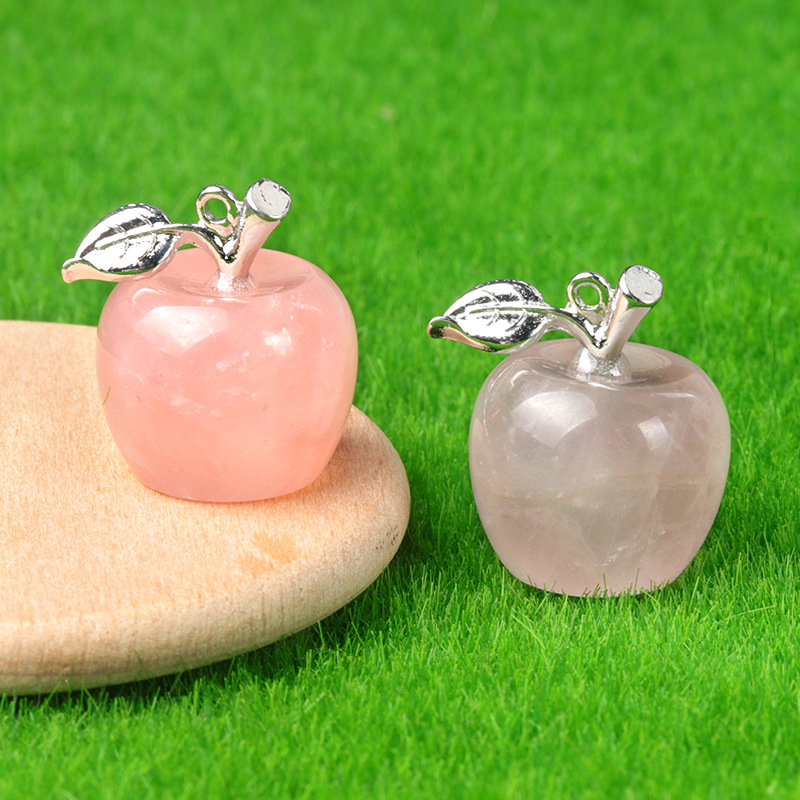 Crystal Mini Apple Pendant 20mm