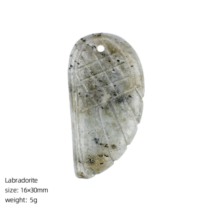 Crystal Wing Pendant，16*30mm