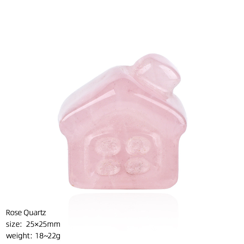 Crystal Mini House Christmas DIY Desktop Carvings