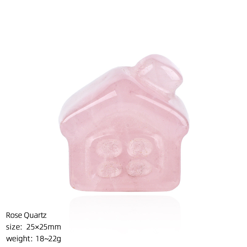 Crystal Mini House Christmas DIY Desktop Carvings