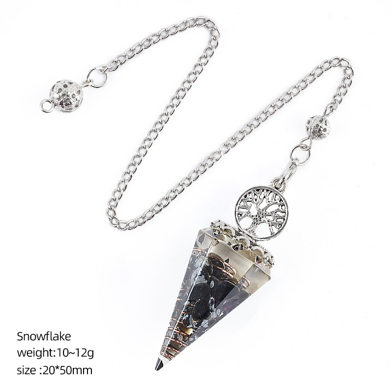 Natural Crystal Pendulum Pendant,12g