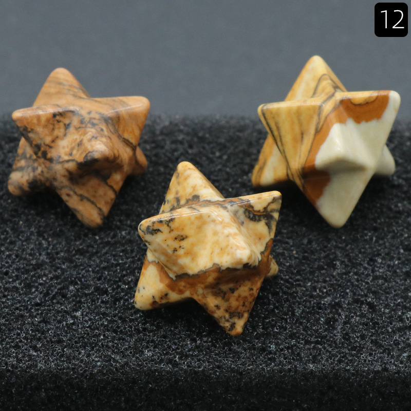 Crystal no-hole cabochon stone carvings