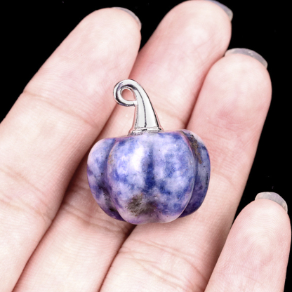 Crystal Wizard Hat Pumpkin Pendant Halloween Decor 20mm
