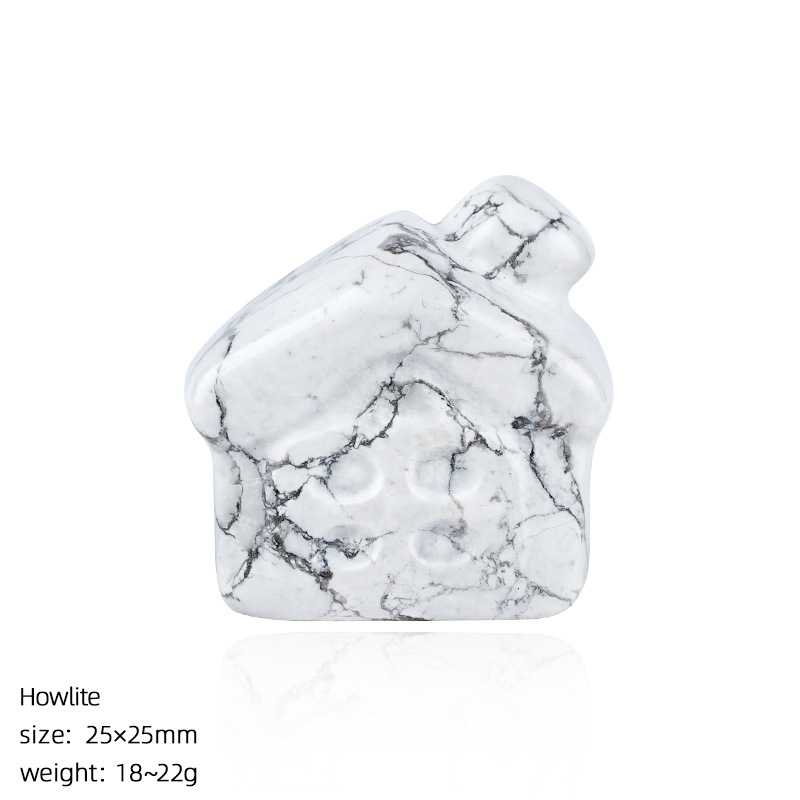 Crystal Mini House Christmas DIY Desktop Carvings