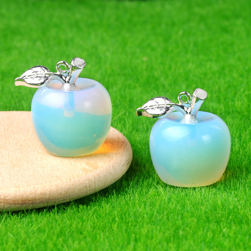 Crystal Mini Apple Pendant 20mm