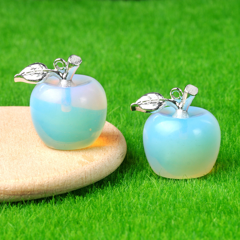 Crystal Mini Apple Pendant 20mm