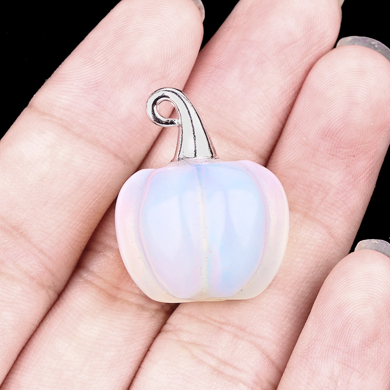 Crystal Wizard Hat Pumpkin Pendant Halloween Decor 20mm