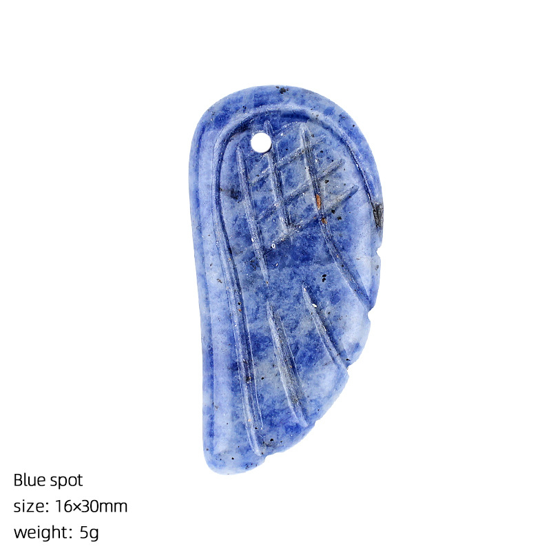 Crystal Wing Pendant，16*30mm