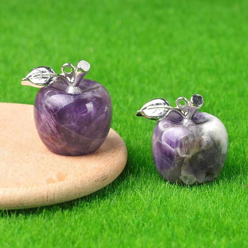 Crystal Mini Apple Pendant 20mm