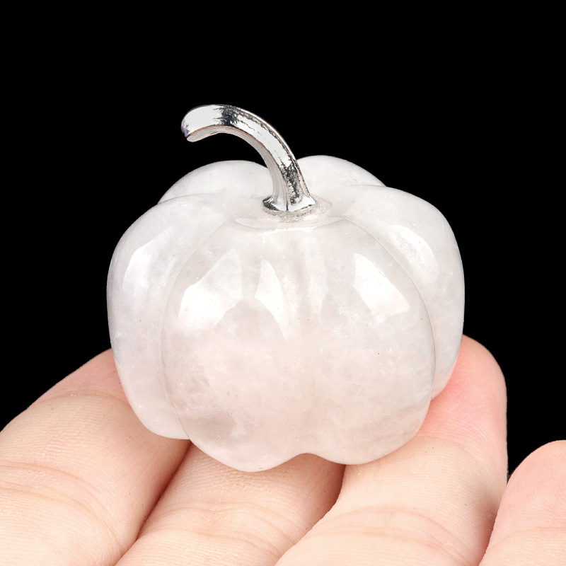 crystal stone Halloween pumpkin Thanksgiving 30mm