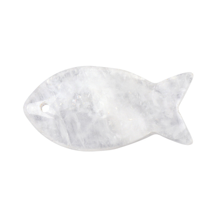 crystal fish pendent 38mm(1 piece)