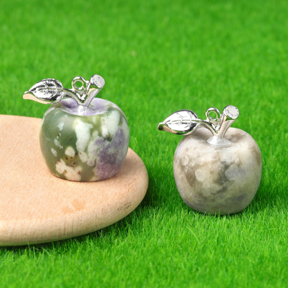 Crystal Mini Apple Pendant 20mm