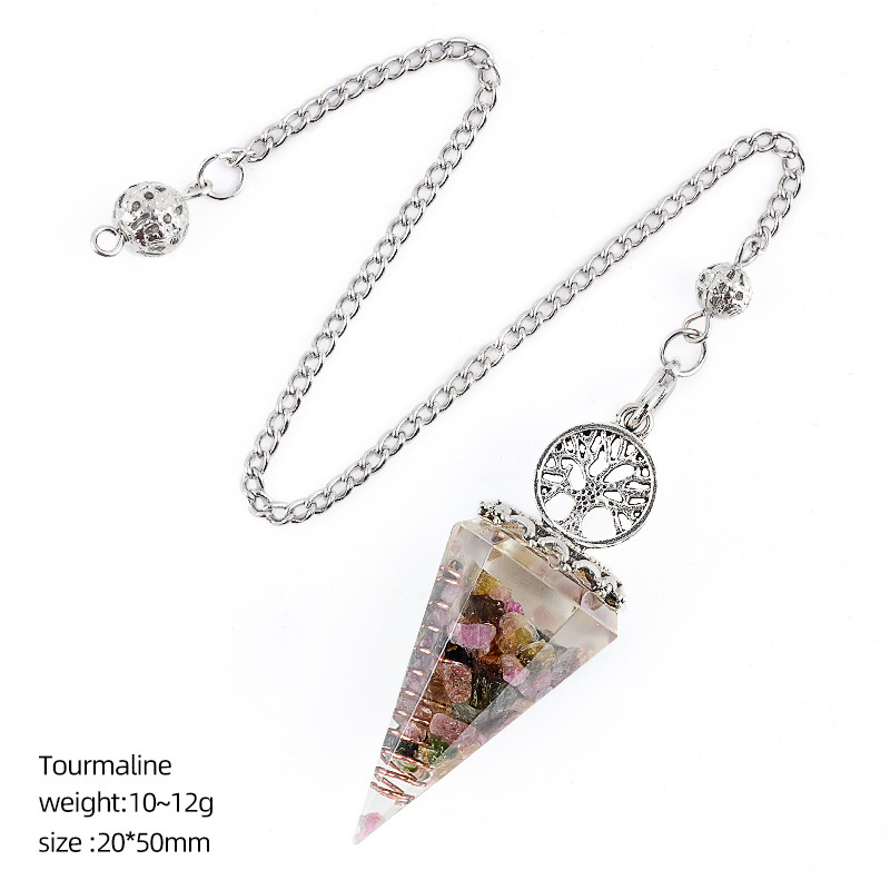 Natural Crystal Pendulum Pendant,12g