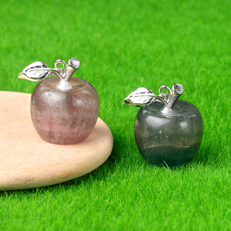 Crystal Mini Apple Pendant 20mm