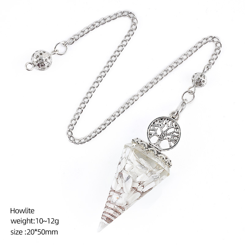Natural Crystal Pendulum Pendant,12g