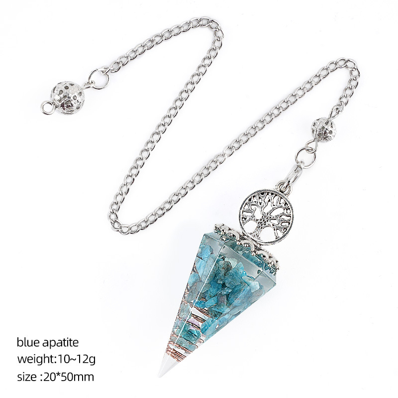 Natural Crystal Pendulum Pendant,12g