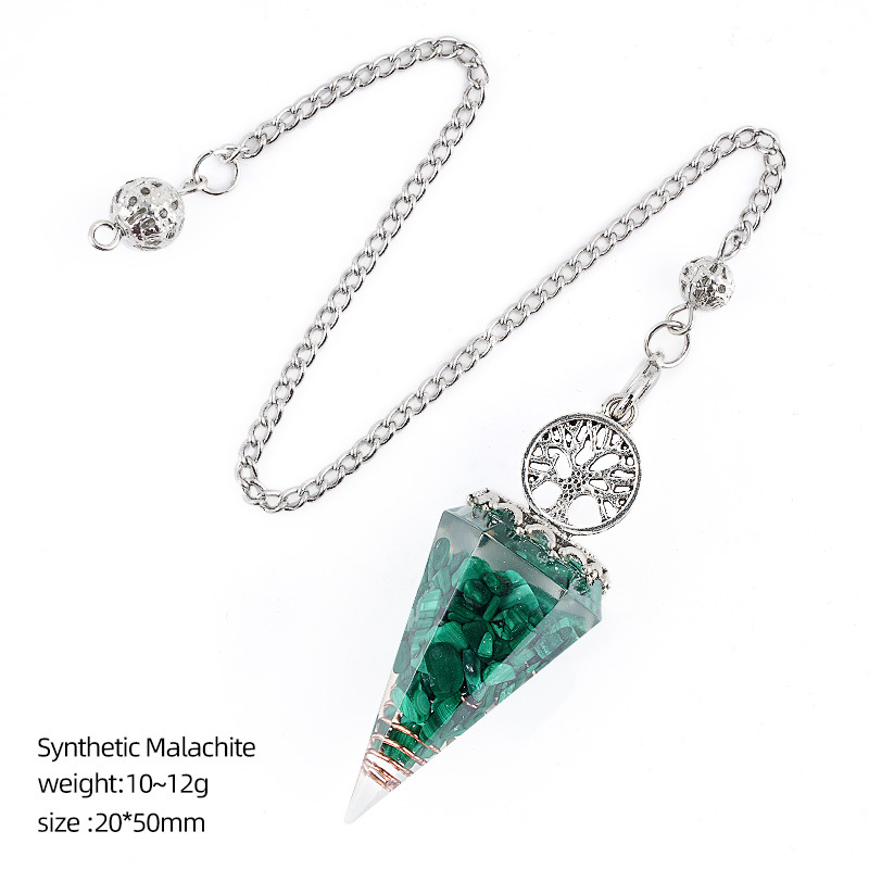 Natural Crystal Pendulum Pendant,12g