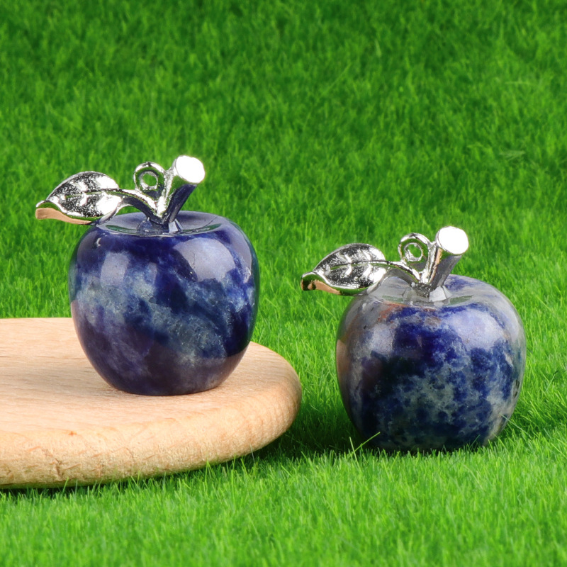 Crystal Mini Apple Pendant 20mm