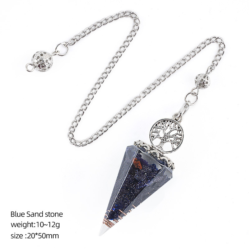 Natural Crystal Pendulum Pendant,12g