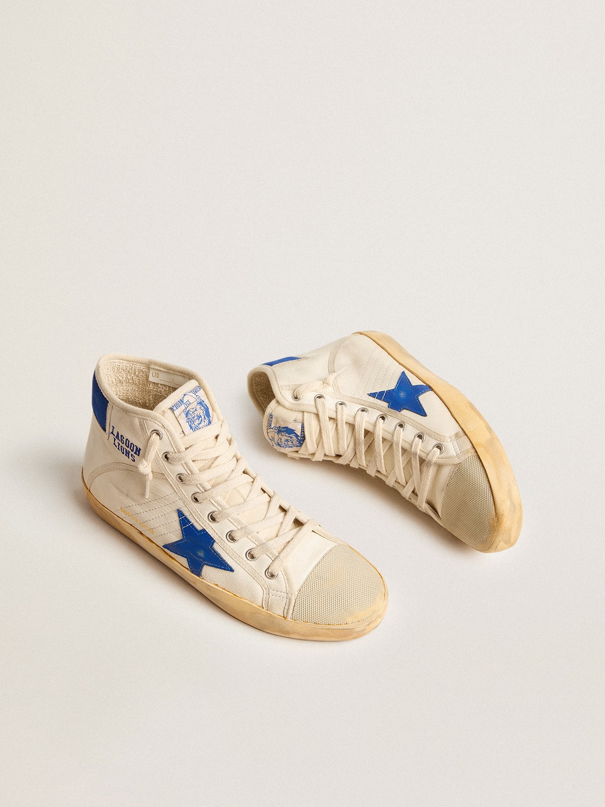 Women’s Francy Penstar LAB in nappa leather with blue star and nylon heel tab