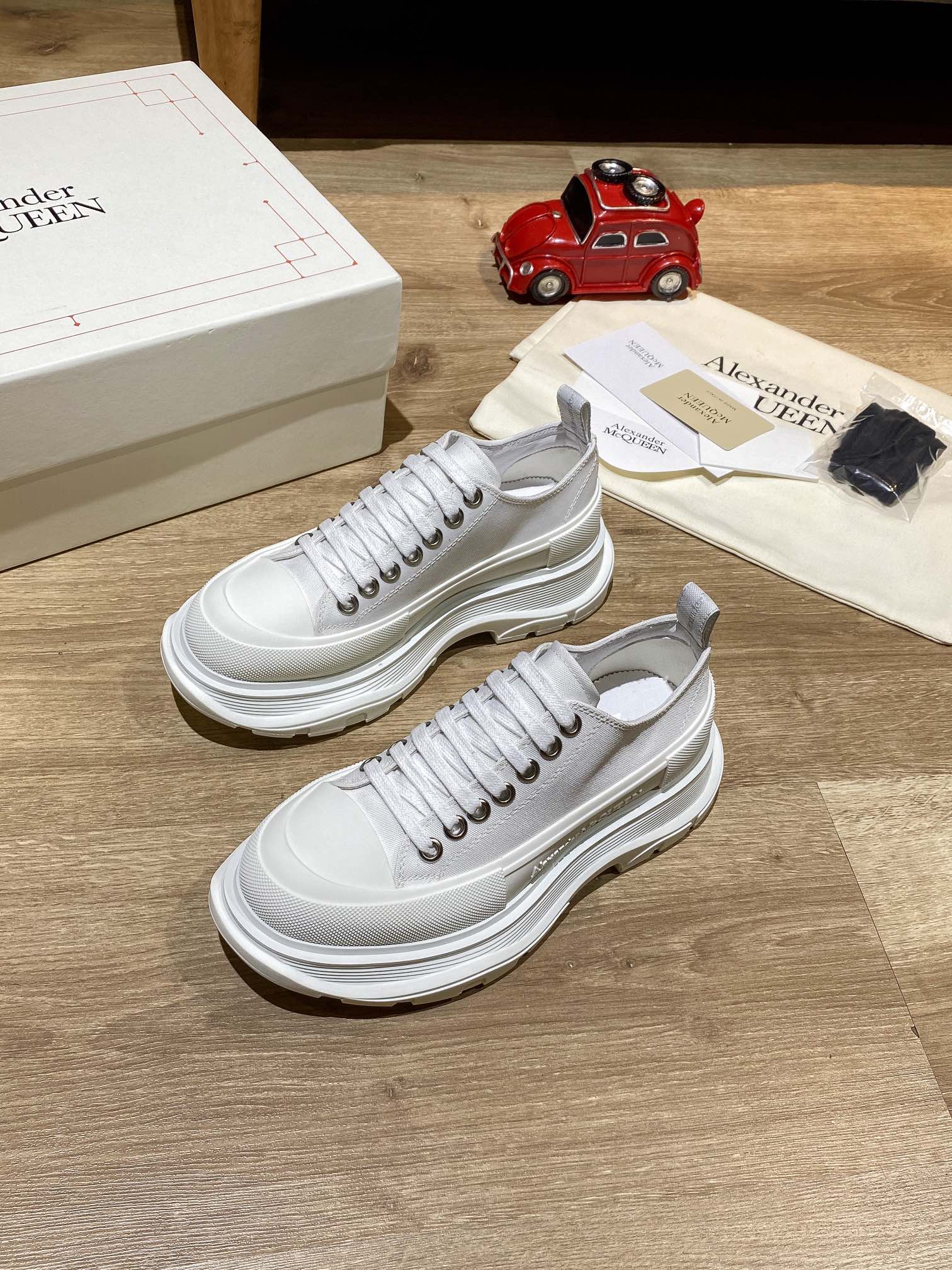 Alex McQ  man and women sneakers white heels 6.5 cm