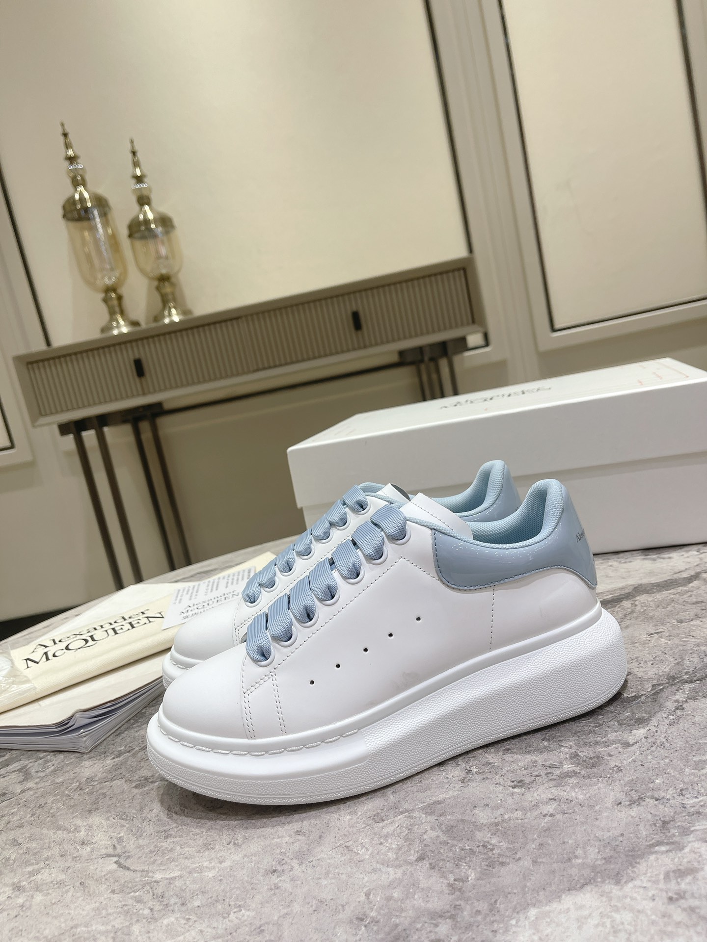 Alex McQ  man and women new arrival sneakers sky