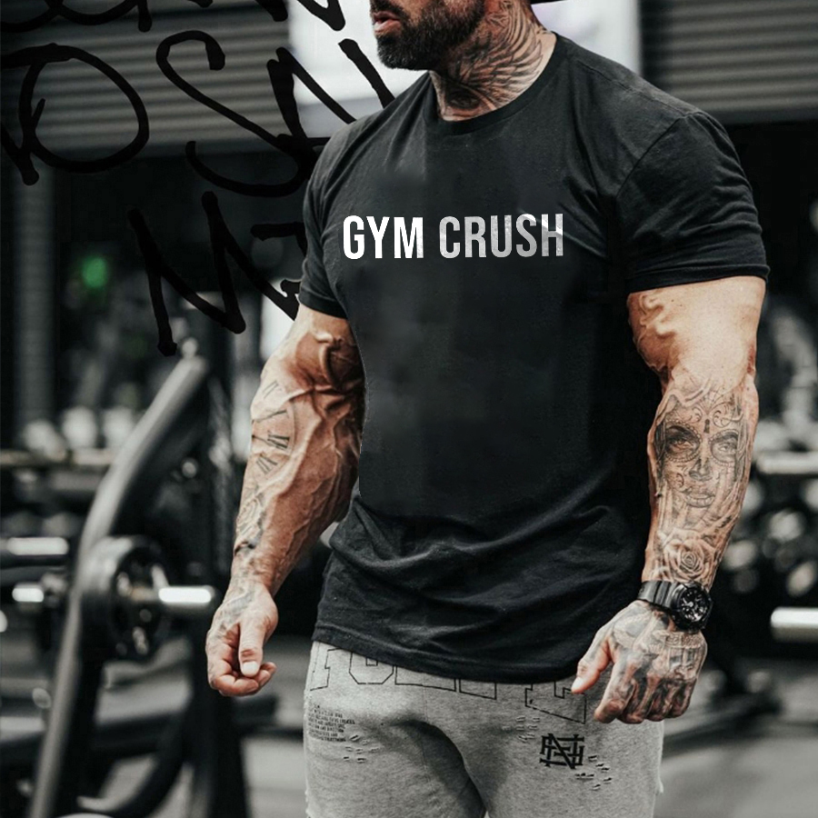 Gym Crush Printed Men's T-shirt