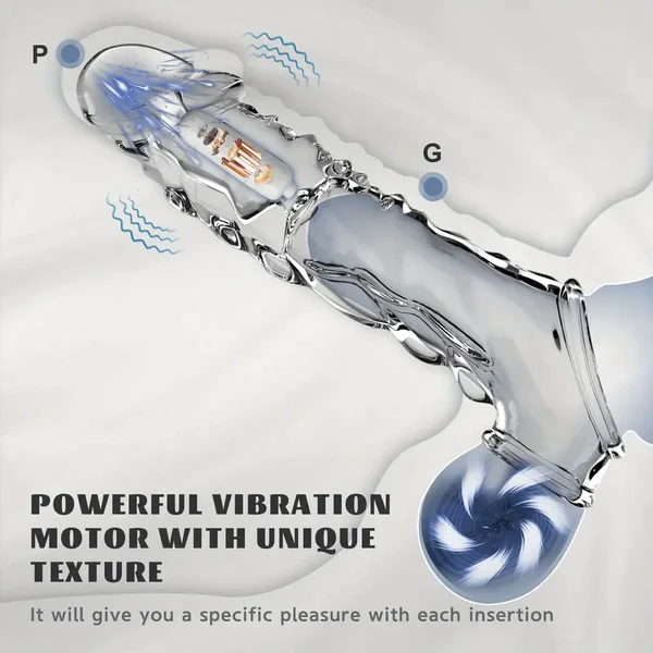 💖Reusable penis extension vibrator😍God of war seven times a night