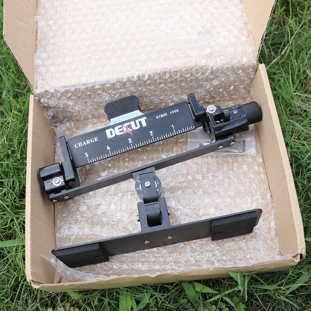 DECUT Archery Fletching Jig Arrow Vanes Fletches Clamp Feather Stick Tool