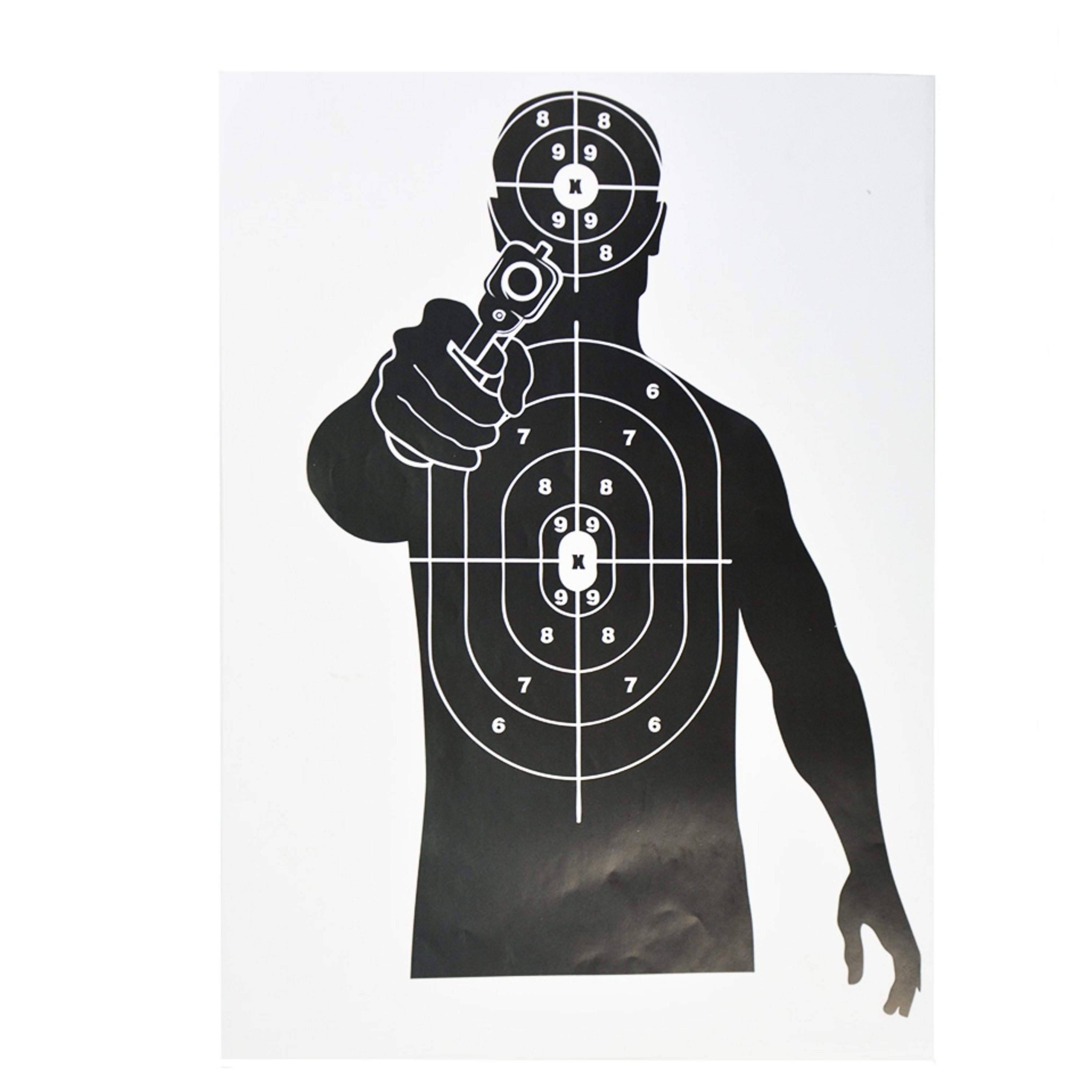 HARROW Shooting Target Paper 45x32cm 10 Sheets