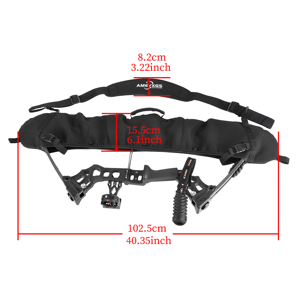 Compound Bow Case Neoprene Archery Bag