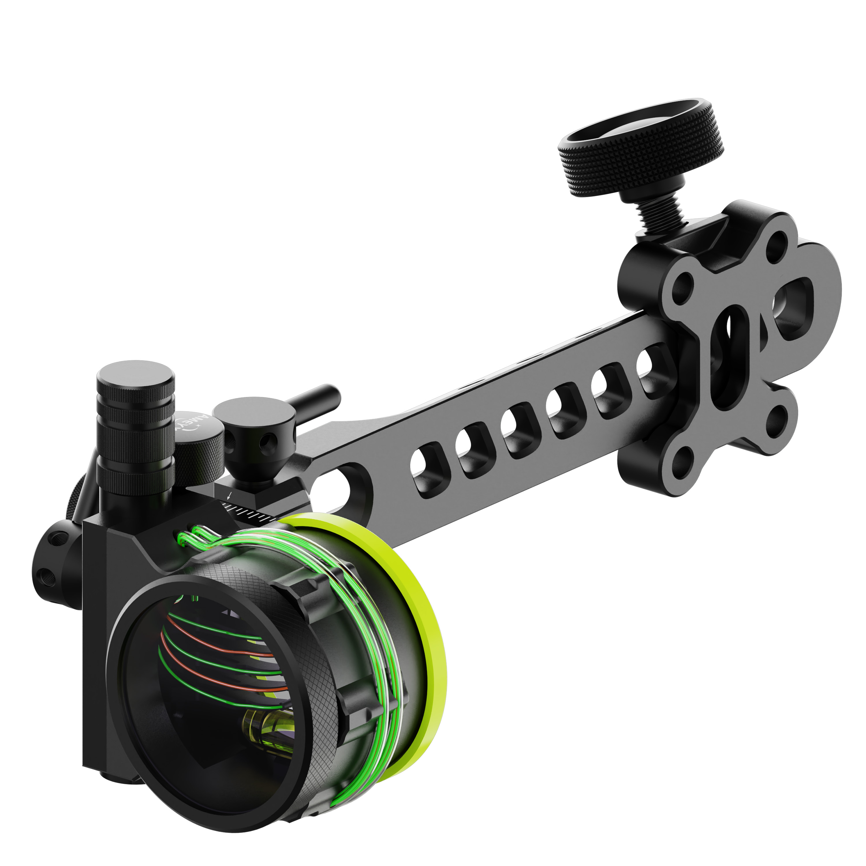 SHARROW Compound Bow Sight 5-pin Archery Sight Hunting Durable 