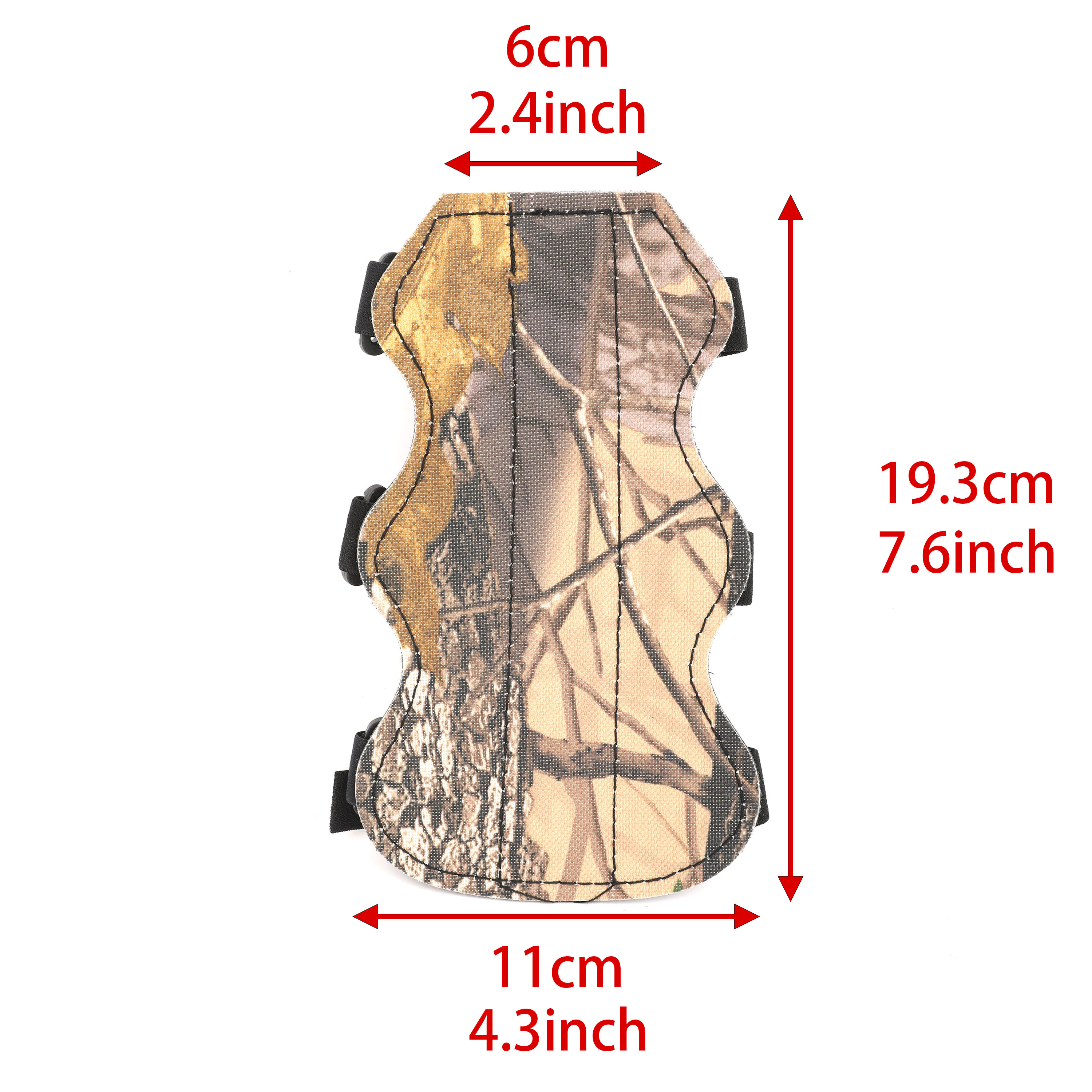 Camo Arm Guard - Durable-Camouflage Fabric Lightweight Protection