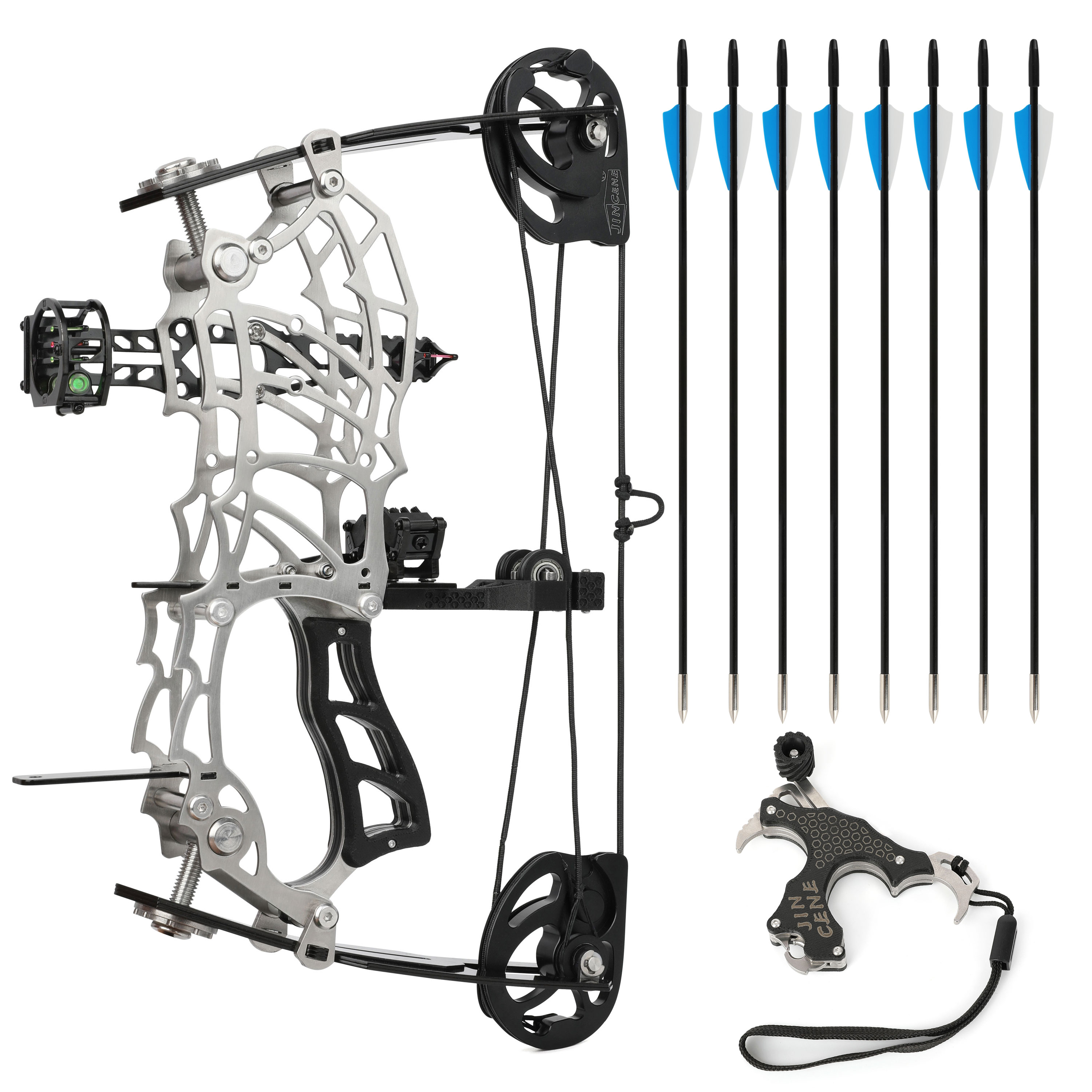 Short-Axis Compound Bow – Adjustable 15-32lb