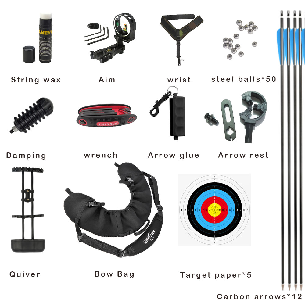 Villain 30-70lbs Dual-Use Compound Bow 420FPS for Hunting