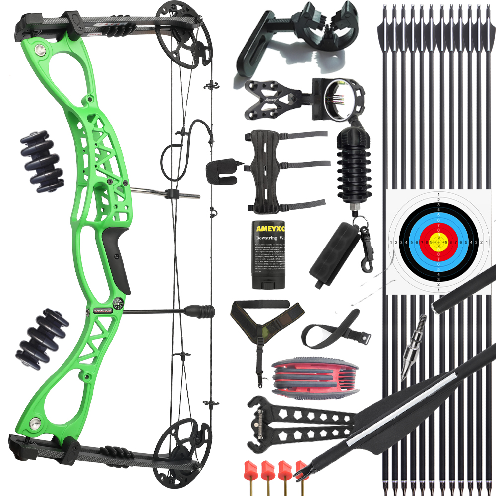JUNXING M126 Hunting Compound Bow Set 0-70lbs