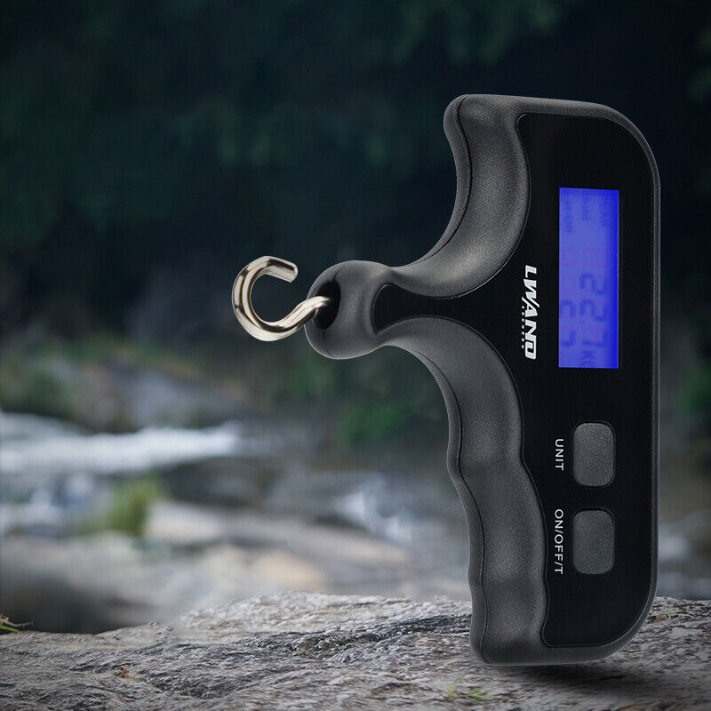 Archery Digital Bow Scale Draw Weight 110lbs Metal Compound Recurve Bow Tool