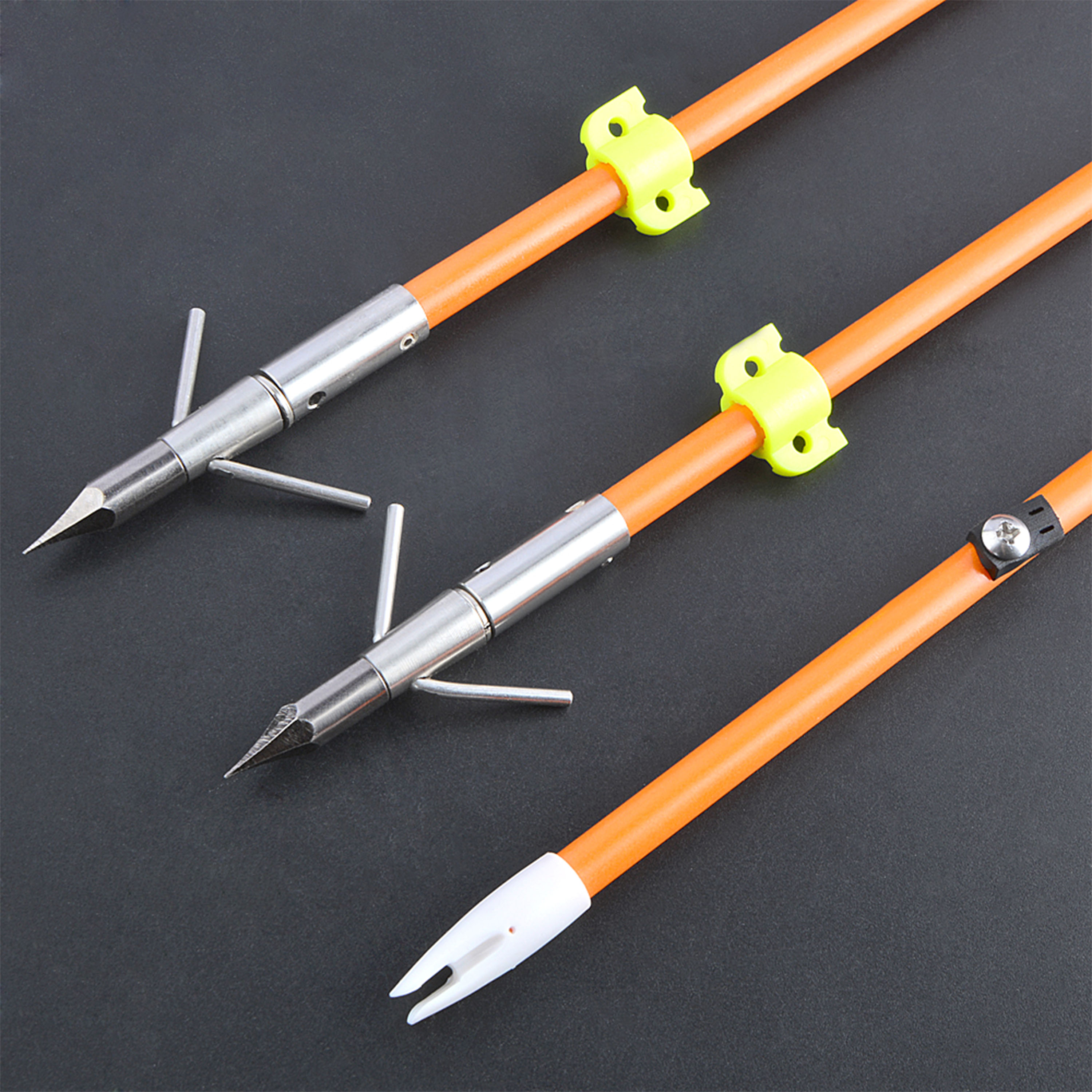 12pcs Fishing Arrow Fiberglass Material Shaft for Shooting Hunting