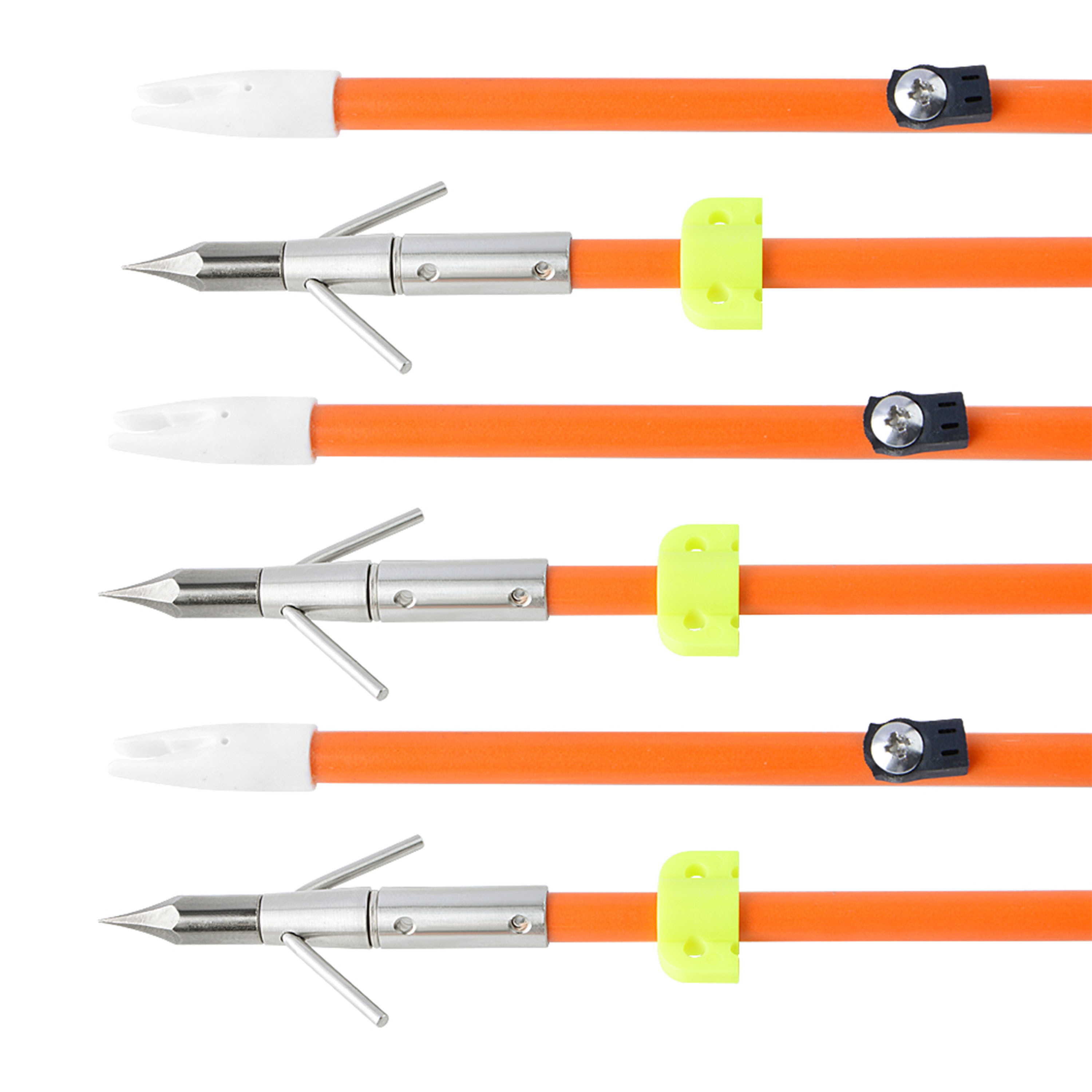 12pcs Fishing Arrow Fiberglass Material Shaft for Shooting Hunting