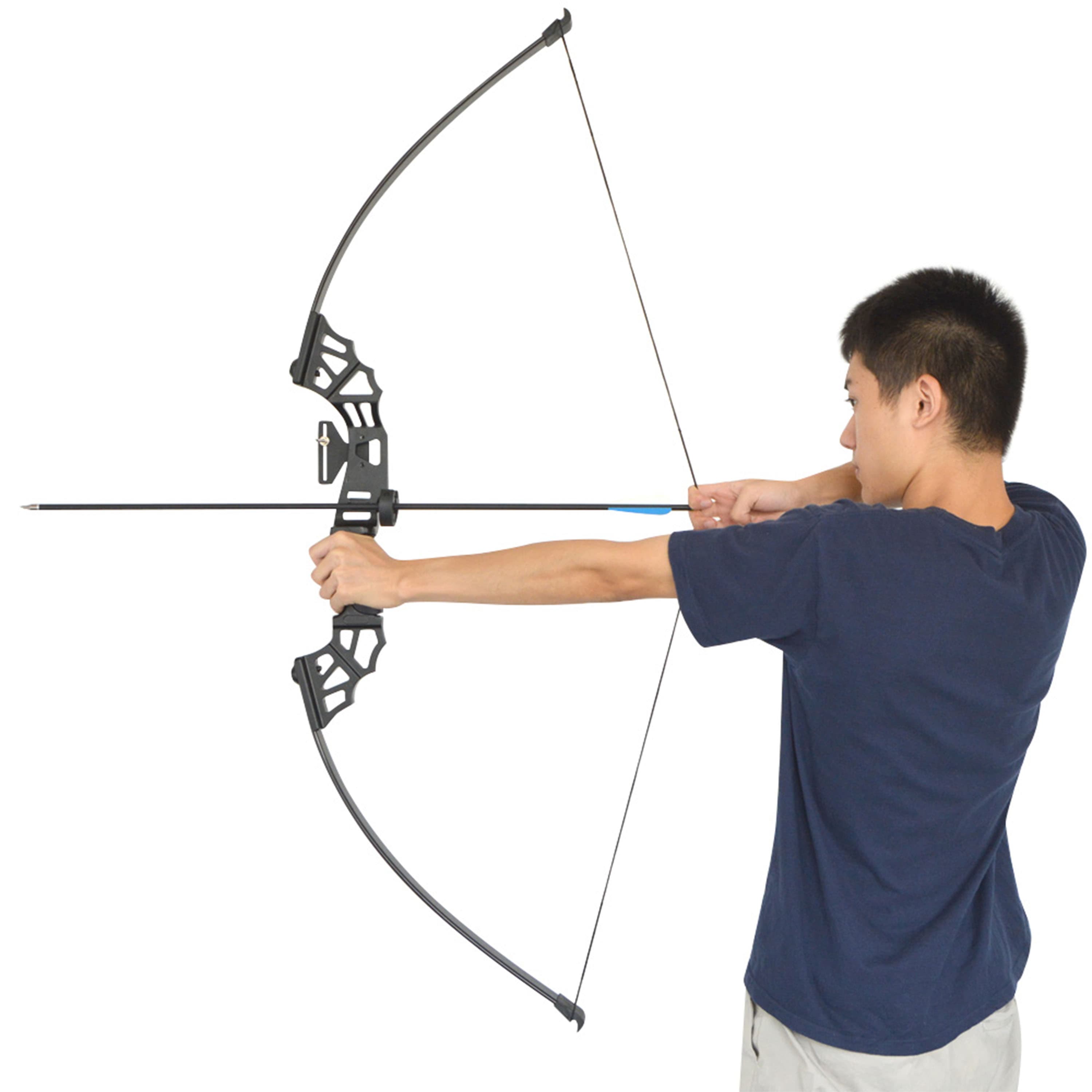 SHARROW Archery Straight Bow Kit for Hunting Beginners