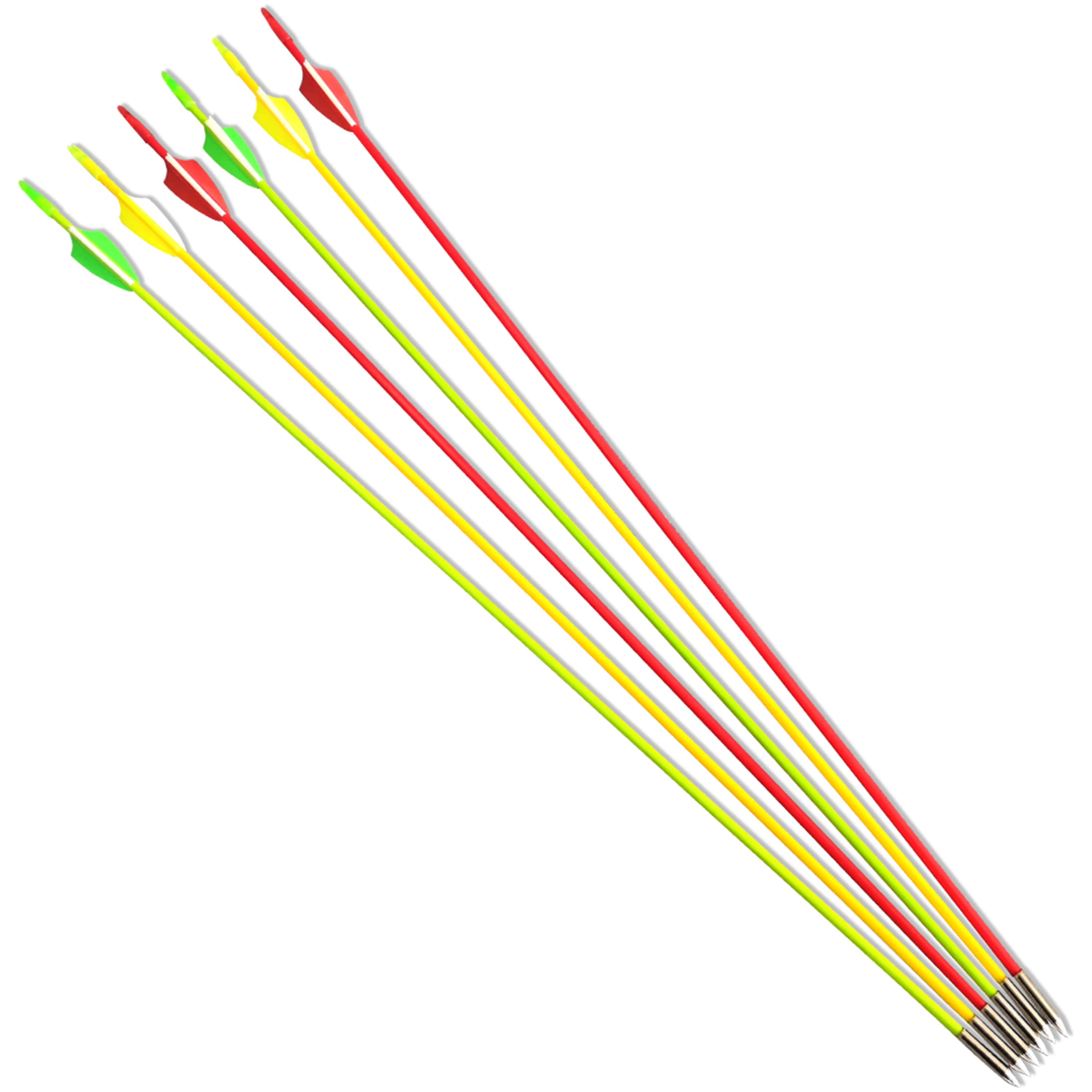 Fishing Arrow Fiberglass Shaft for Outdoor Shooting 12pcs 
